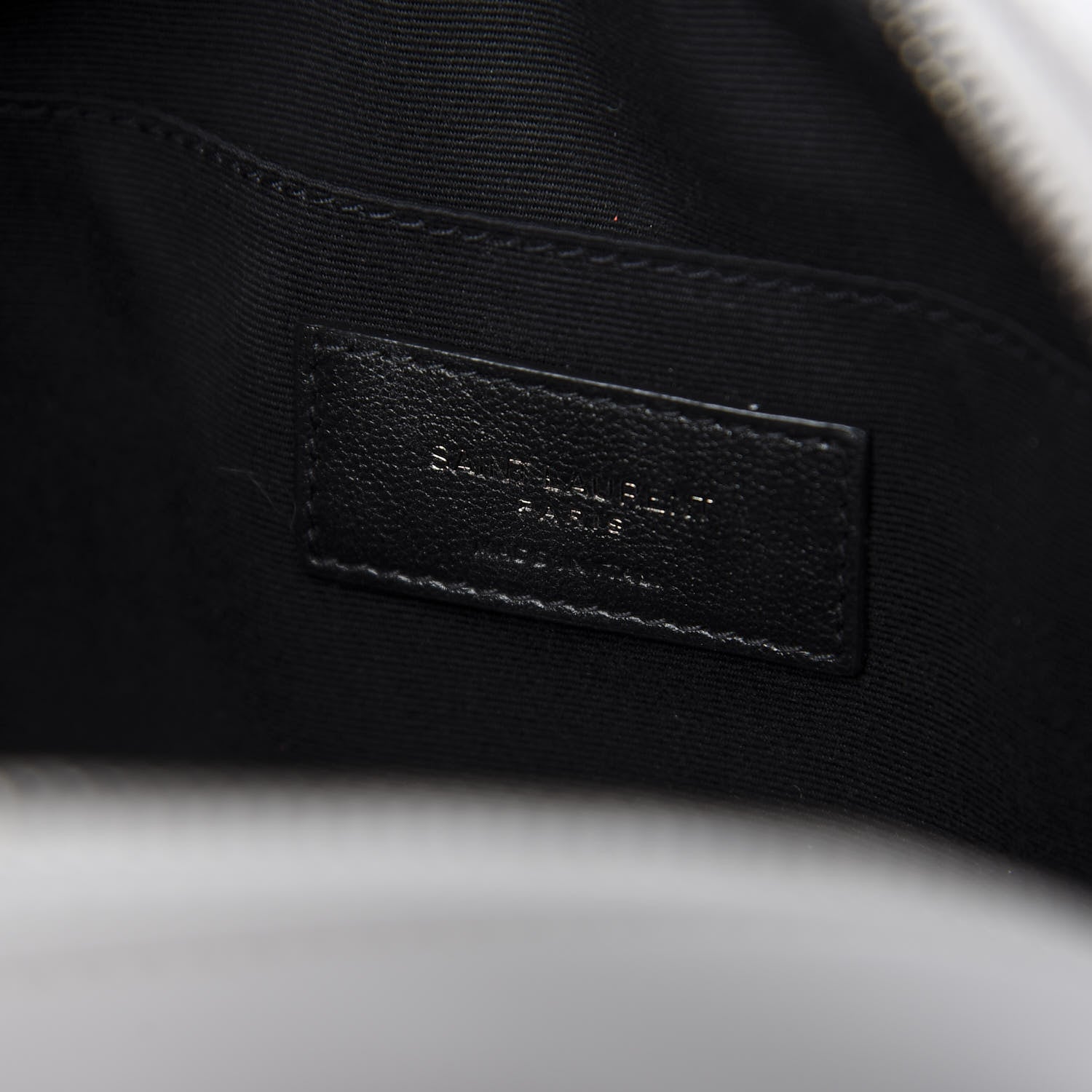 Saint Laurent Calfskin Matelasse Monogram Lou Camera Bag Granite 5 of 9
