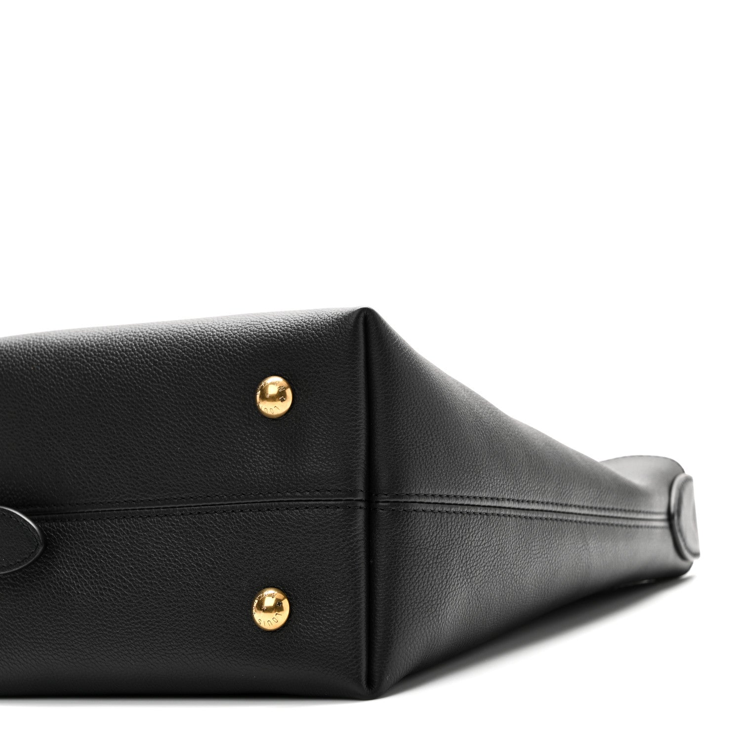 Louis Vuitton Grained Calfskin Low Key Hobo PM Black 10 of 11