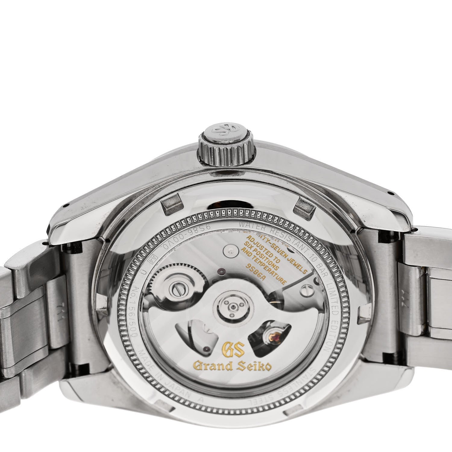 Grand Seiko Stainless Steel 40mm Heritage Collection Automatic Watch Blue SBGJ261G 4 of 5