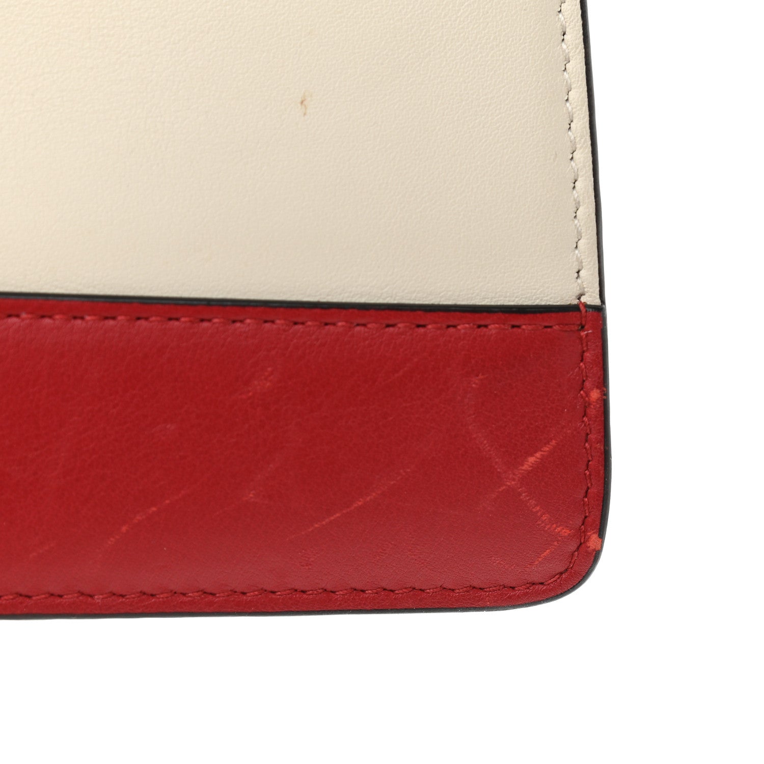 Gucci Calfskin Bamboo Web Medium Dionysus Top Handle Bag White Blue Hibiscus Red 11 of 11