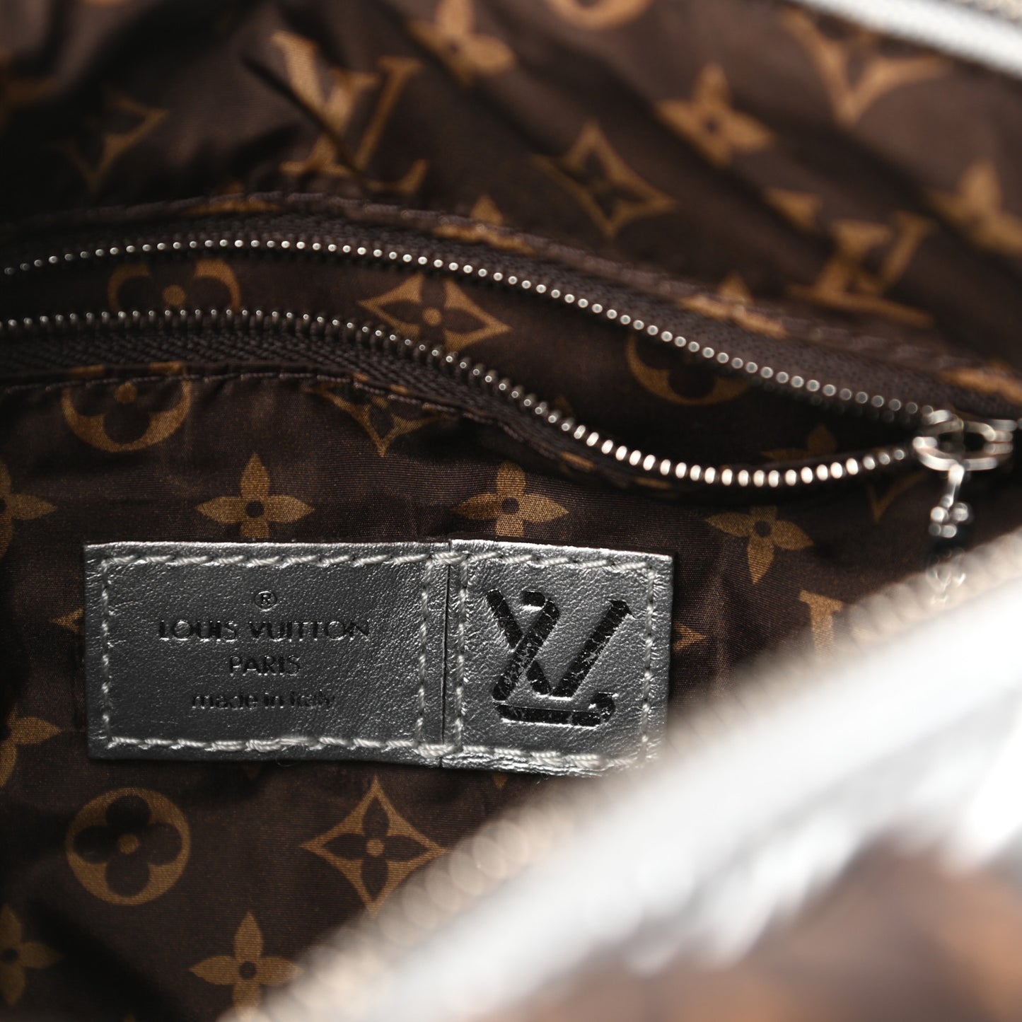 Econyl Mini Monogram Pillow Speedy Bandouliere 25 Silver