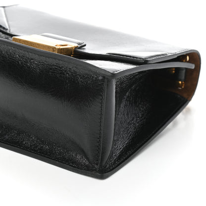 Fendi Agnello Old Shine Small Kan U Shoulder Bag Black 9 of 9