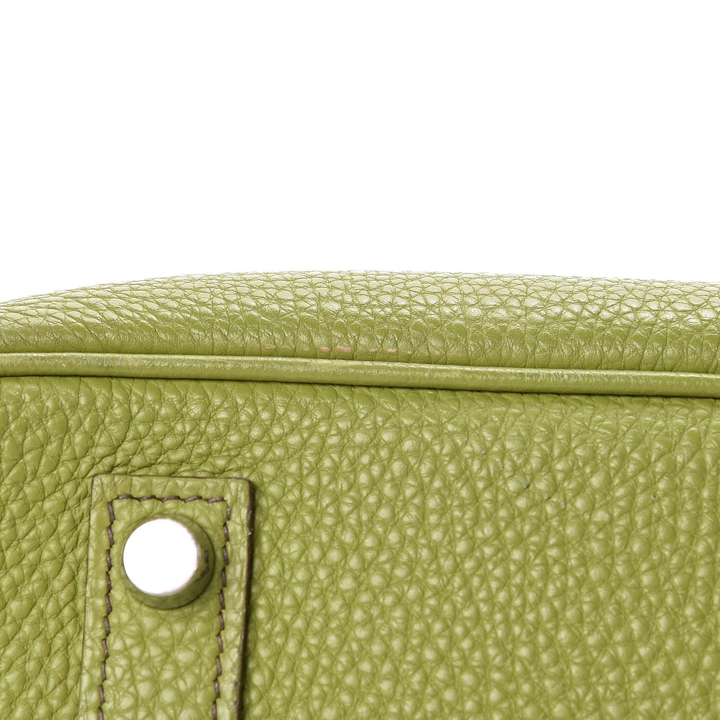 Togo Birkin 35 Vert Anis