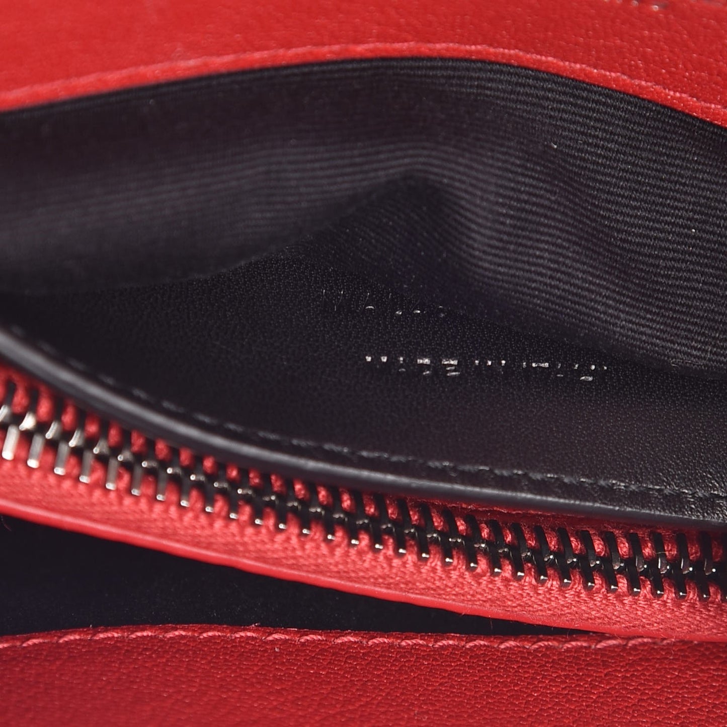 Sheepskin Matelasse Chevron Monogram Medium College Bag Rouge