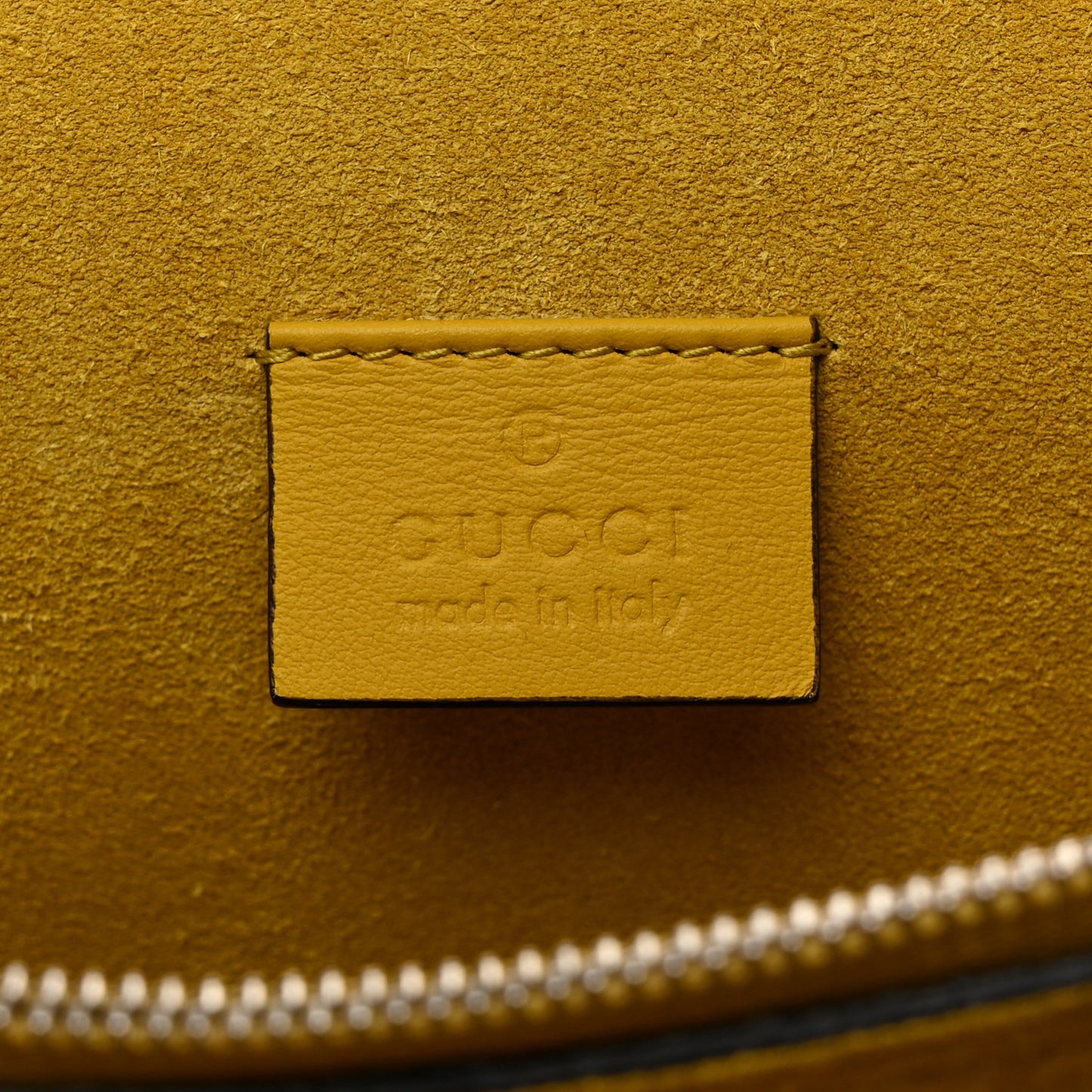 GG Supreme Monogram Crystal Bow Embroidered Medium Dionysus Shoulder Bag Yellow