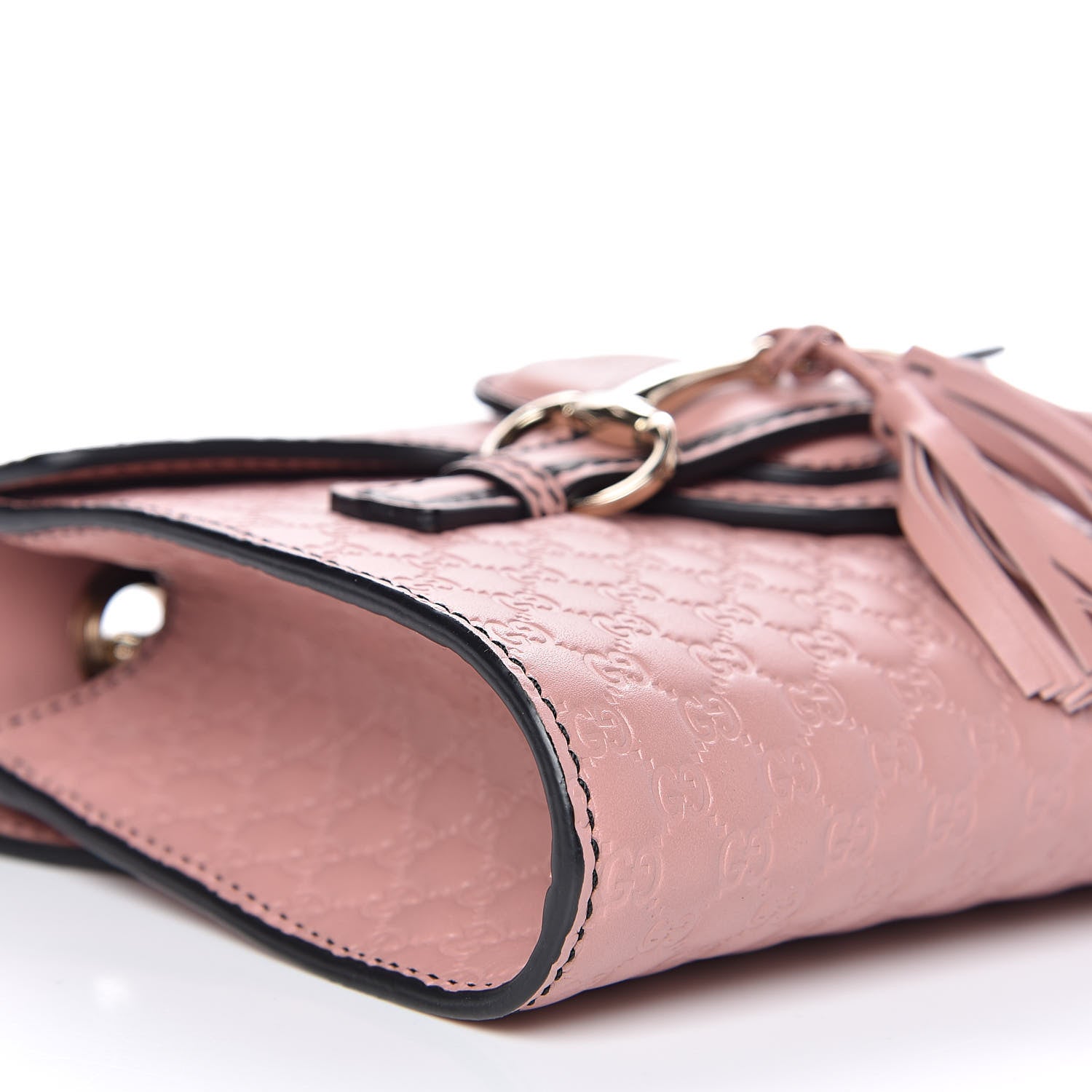 Gucci Microguccissima Mini Emily Shoulder Bag Soft Pink 9 of 10