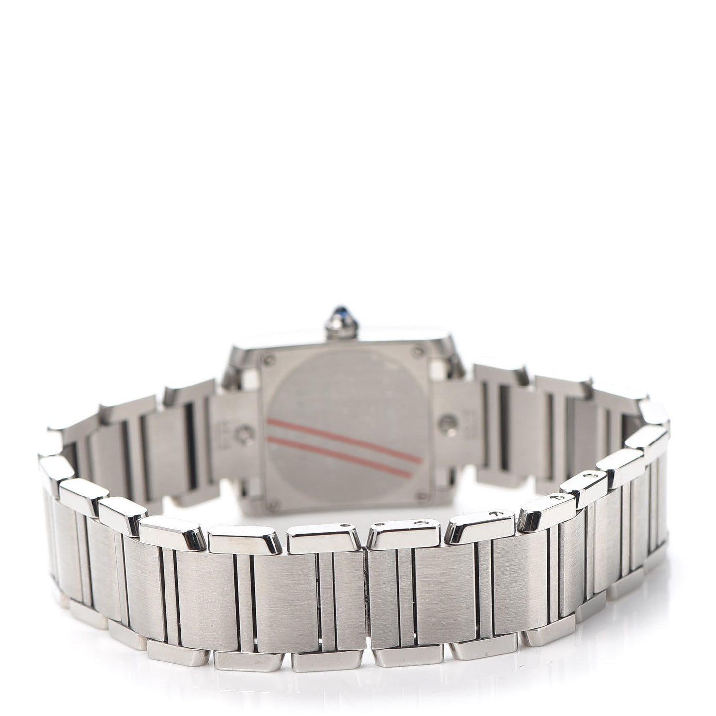 Stainless Steel 20mm Tank Francaise Quartz Watch