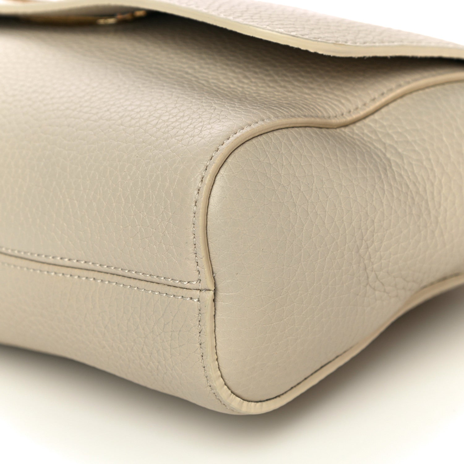 Mulberry Small Classic Grain Calfskin Medium Lily Flap Grey 9 of 11