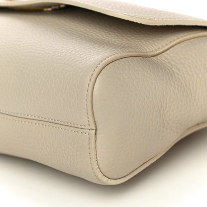 Mulberry Small Classic Grain Calfskin Medium Lily Flap Grey 9 of 11