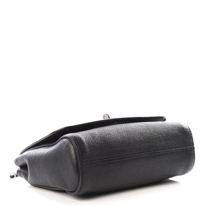 Mulberry Glossy Goatskin Small Lily Flap Black 3 of 10