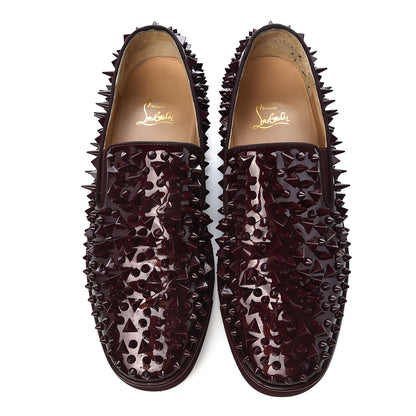 Christian Louboutin Patent Mens Roller Boat Pik Pik Flat Sneakers 43 Orthodoxe 12 of 13