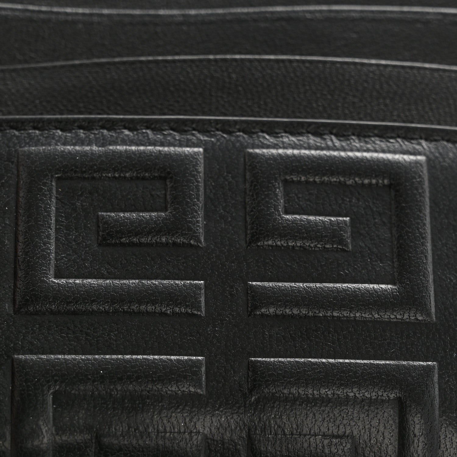 Givenchy Calfskin 4G Embossed Card Holder Black 11 of 11