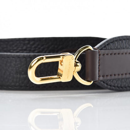 Louis Vuitton Calfskin Jersey Shoulder Strap Black 3 of 3