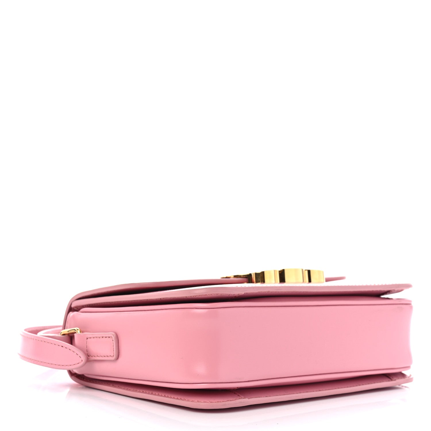 Celine Shiny Calfskin Teen Triomphe Rose 4 of 13