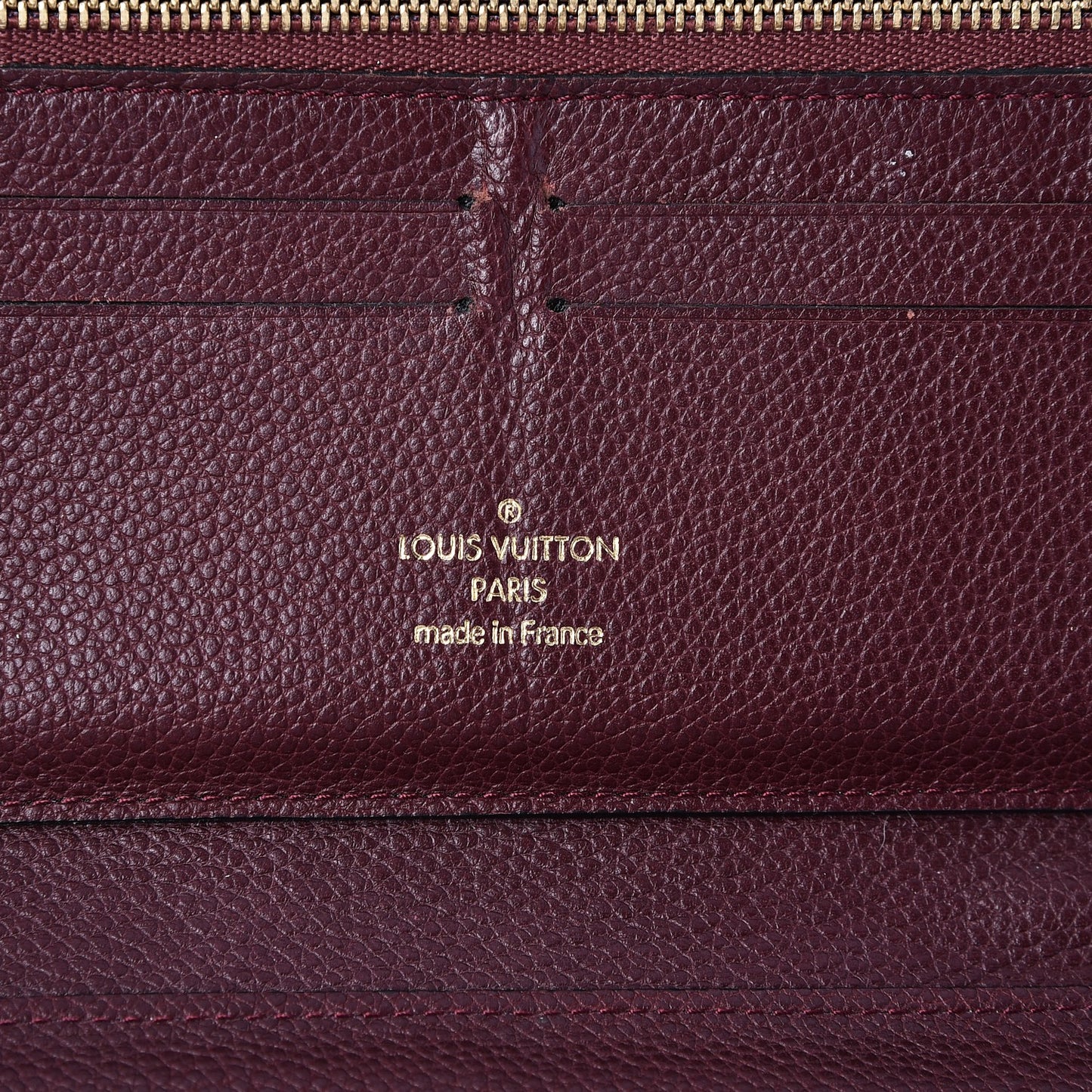 Empreinte Secret Long Wallet Flamme