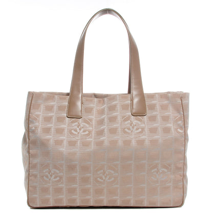 Chanel Nylon Medium Travel Tote Beige 1 of 7