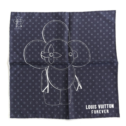 Louis Vuitton Silk Monogram Vivienne Pocket Square 1 of 3
