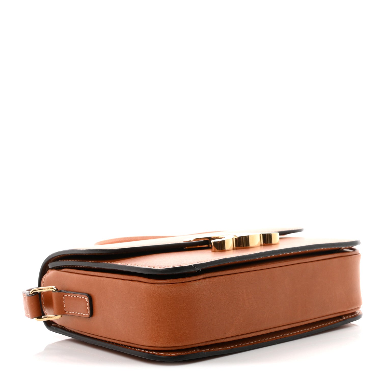 Celine Natural Calfskin Teen Triomphe Tan 3 of 9