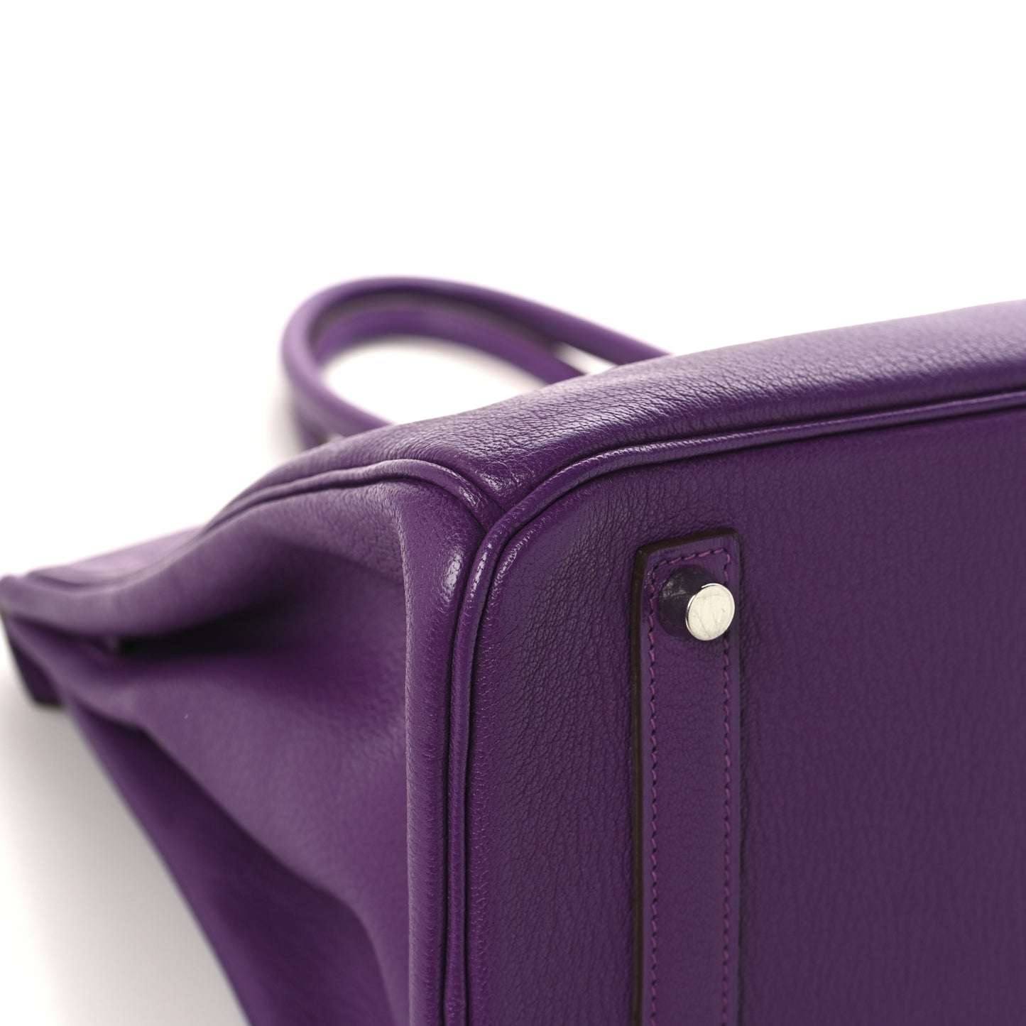 Chevre de Coromandel Birkin 35 Violet