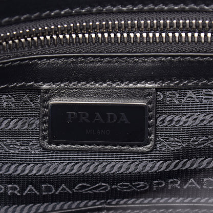 Prada X JAMES JEAN Vitello Comic Print Duffle Black Talco 6 of 11