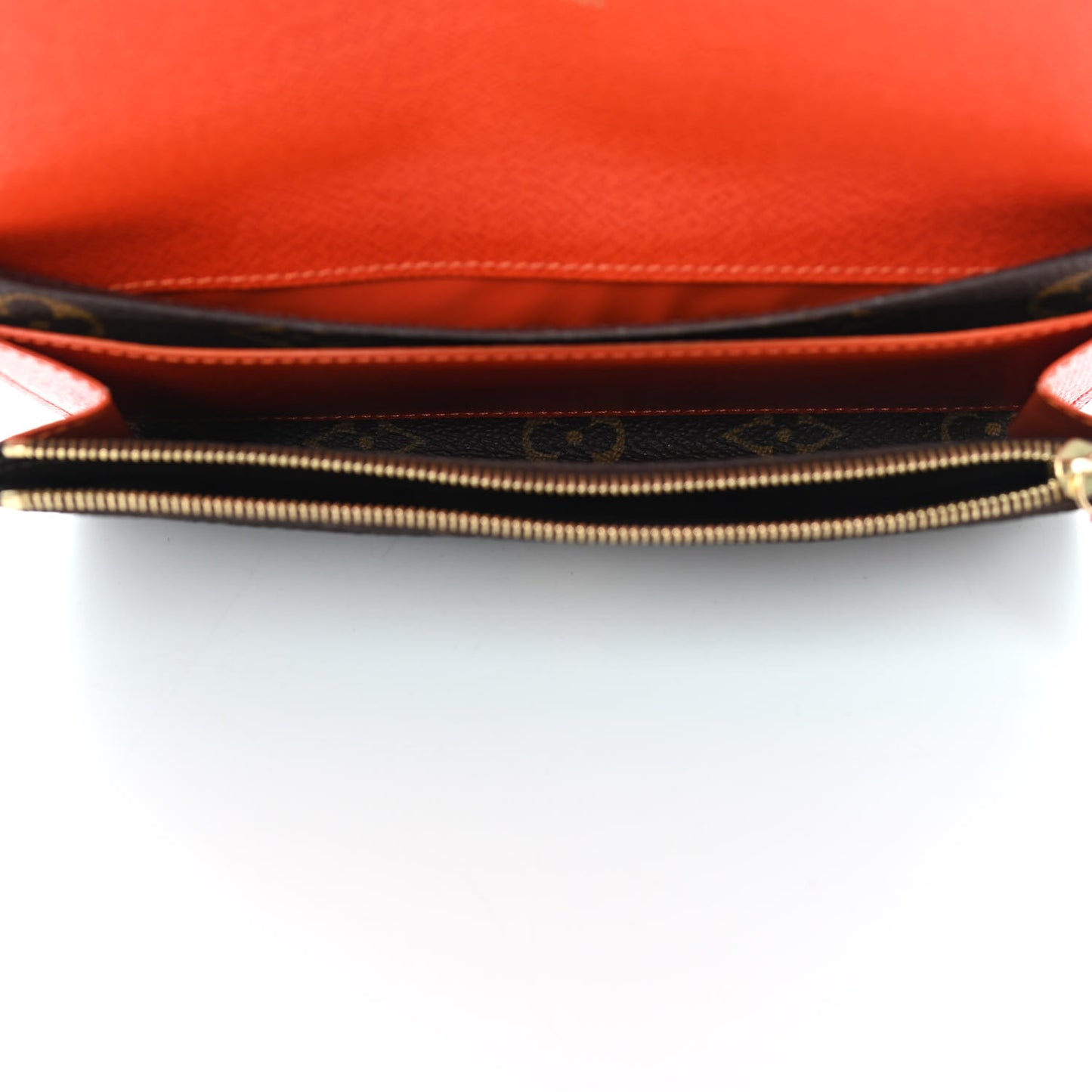 Monogram Emilie Wallet Piment