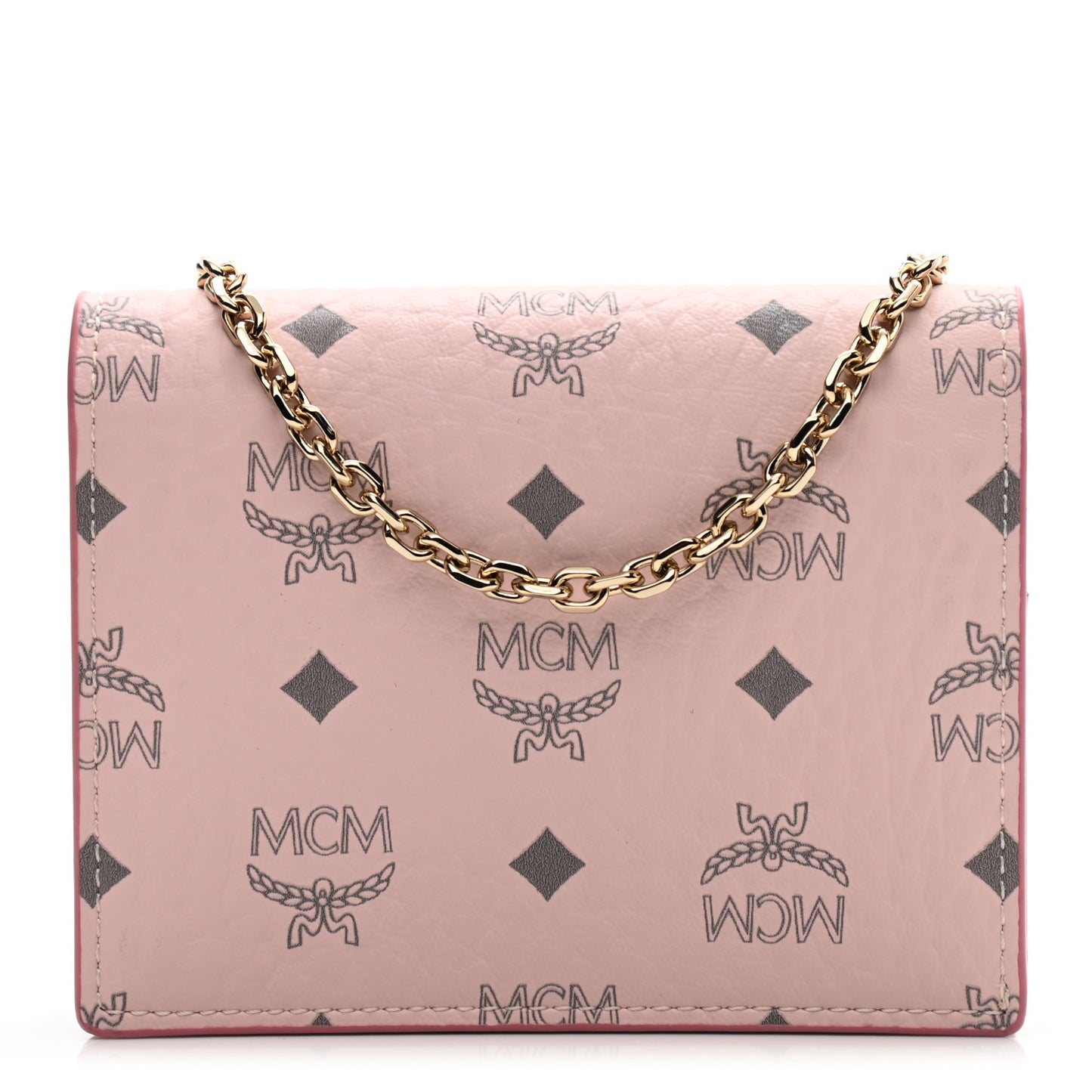 Visetos Original Mini Chain Wallet Light Pink