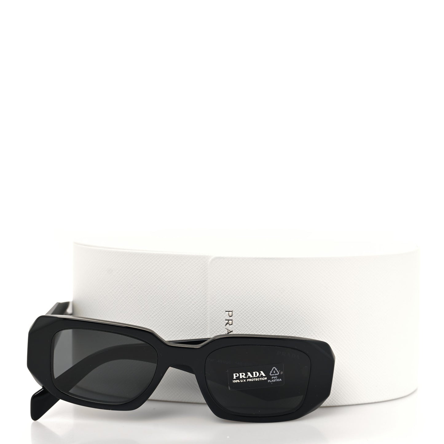 Acetate Symbole Sunglasses SPR 17W Black