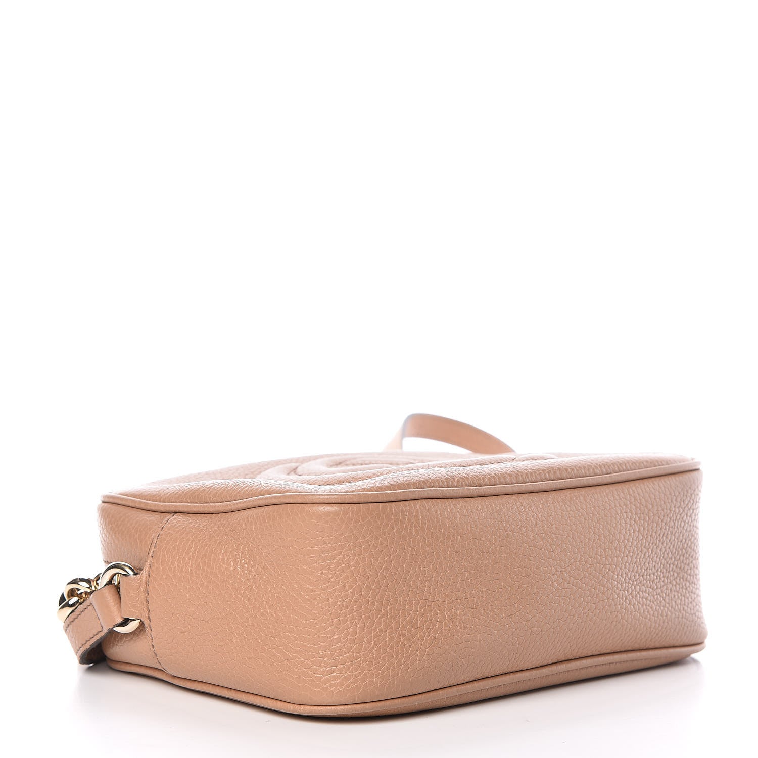 Gucci Pebbled Calfskin Small Soho Disco Bag Rose Beige 4 of 11