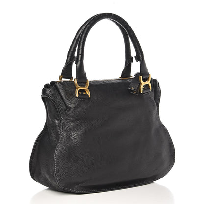 Chloe Calfskin Medium Marcie Satchel Black 3 of 8