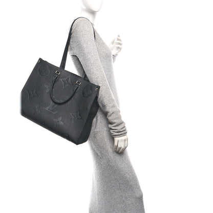 Louis Vuitton Empreinte Monogram Giant Onthego GM Black 2 of 9