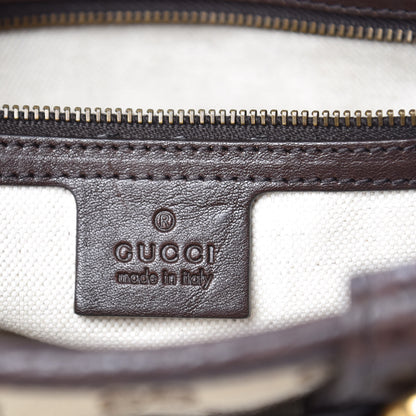 Gucci Monogram Medium GG Running Tote Dark Brown 6 of 16