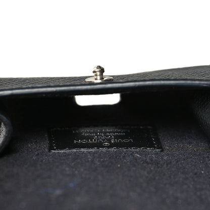 Louis Vuitton Monogram Eclipse Taiga Earphones Pouch Bag Charm 4 of 4