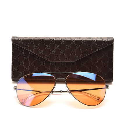 Gucci Aviator Sunglasses 2245/S Brown 8 of 8