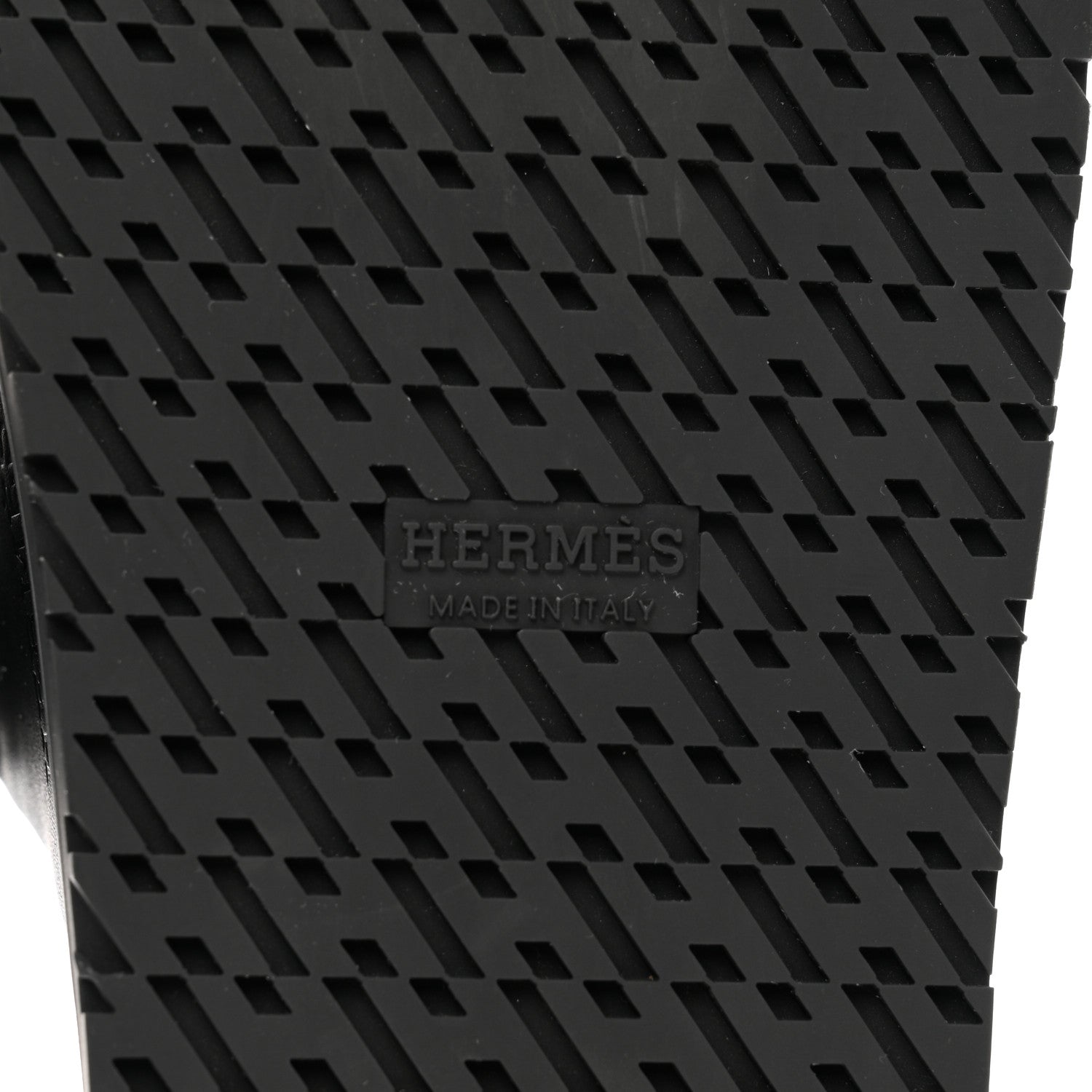 Hermes Calfskin Womens Chypre Sandals 36 Black 6 of 9