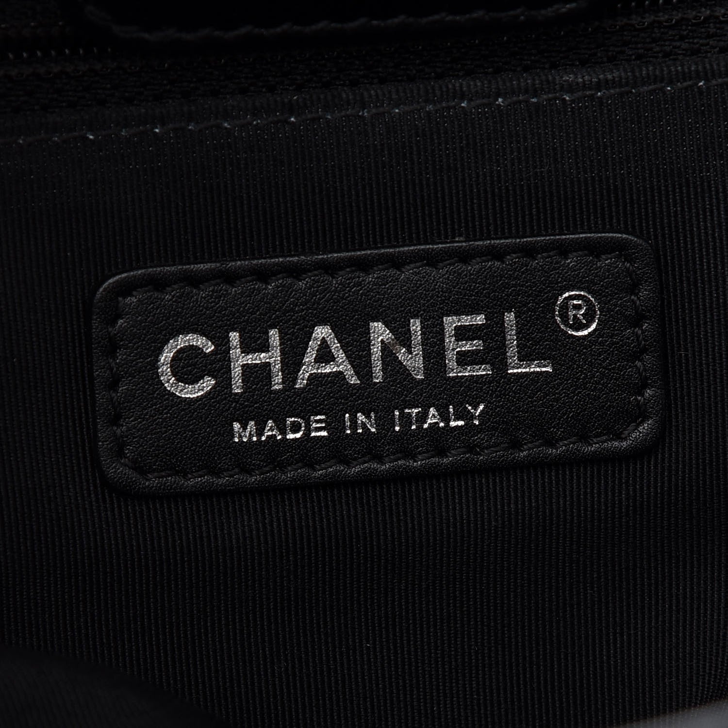 Chanel Calfskin Cerf Executive Shopper Tote Black 5 of 8