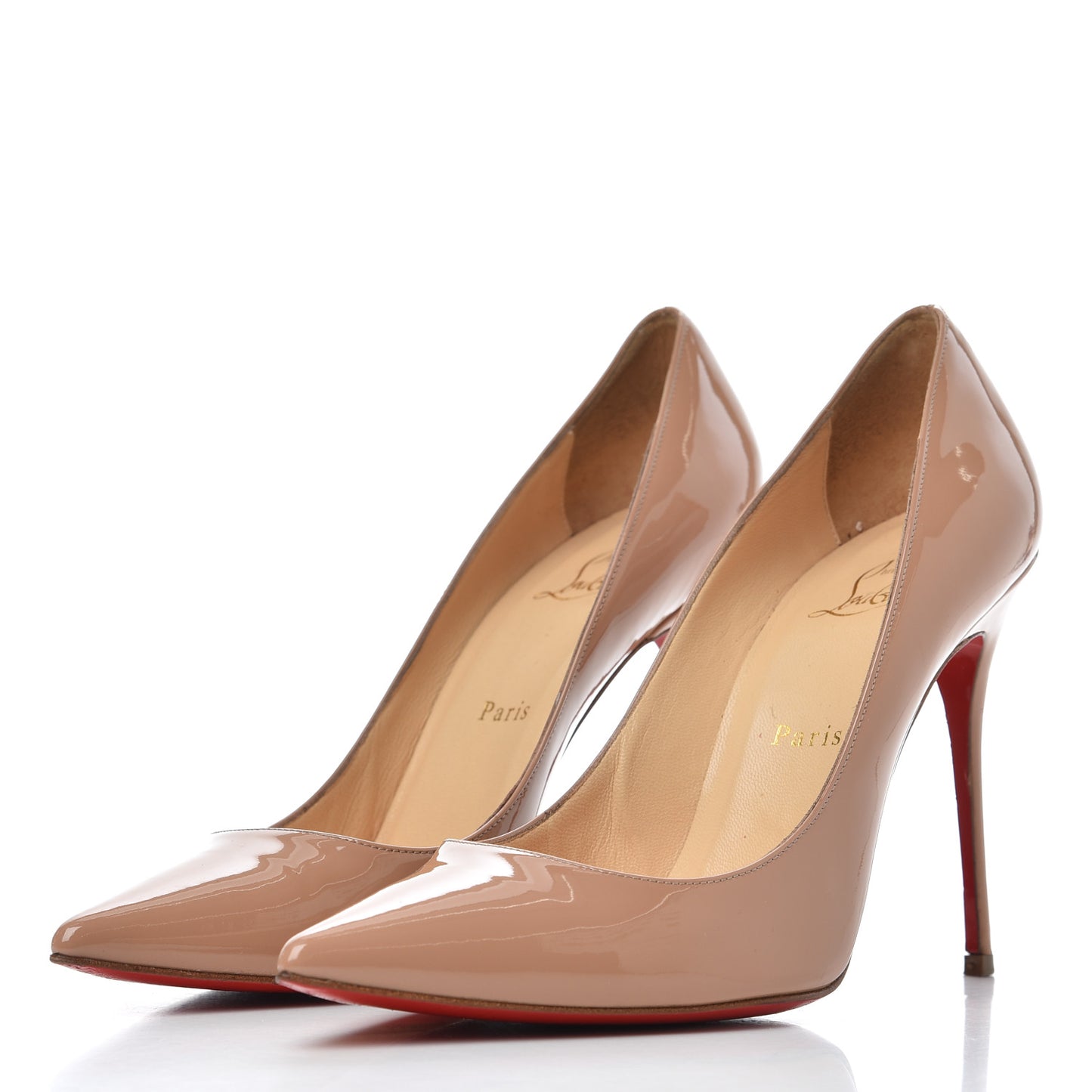 Patent Decollete 554 100 Pumps 40 Nude