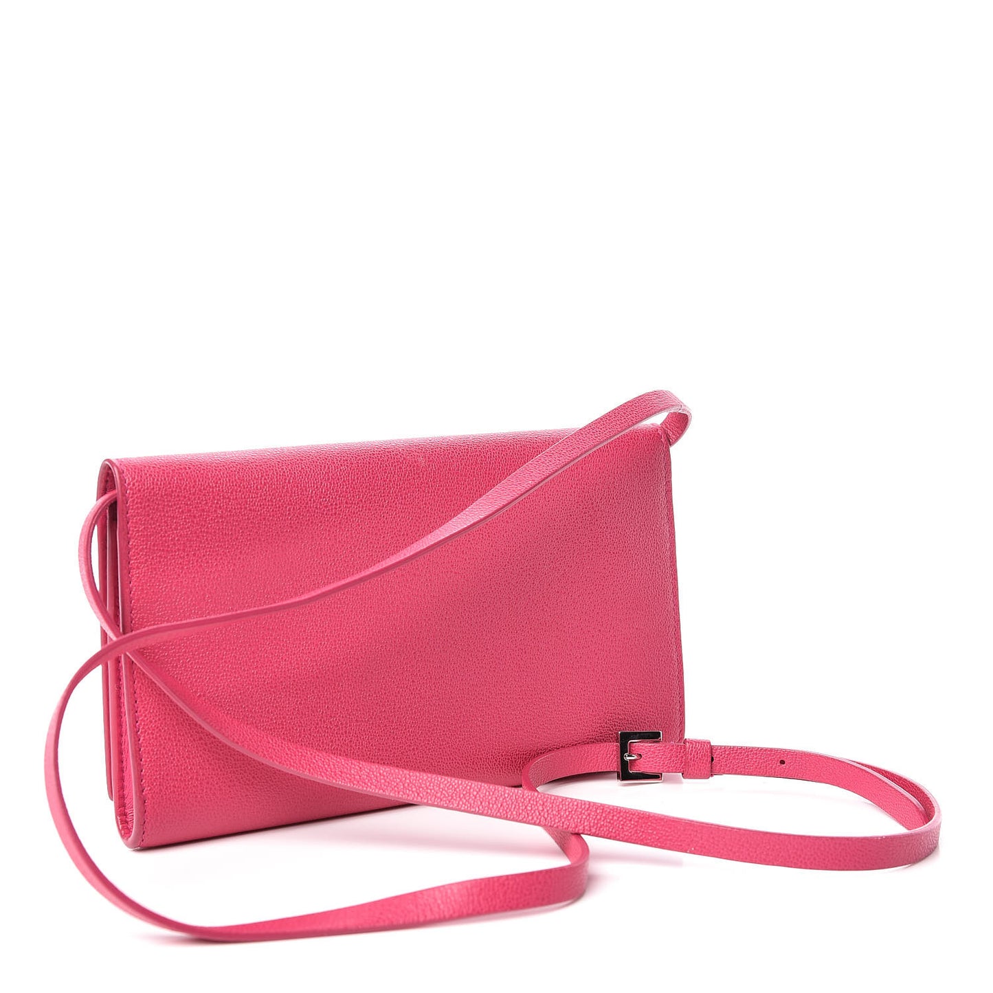 Calfskin Insignia Pouch Pink