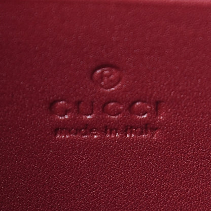 Gucci Velvet GG Monogram Mini Dionysus Chain Wallet Red Cipria 8 of 11
