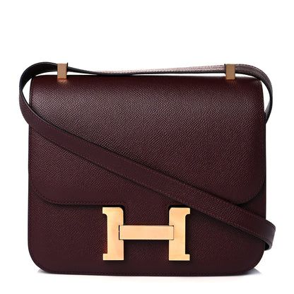 Hermes Epsom Constance 24 Bordeaux 1 of 11