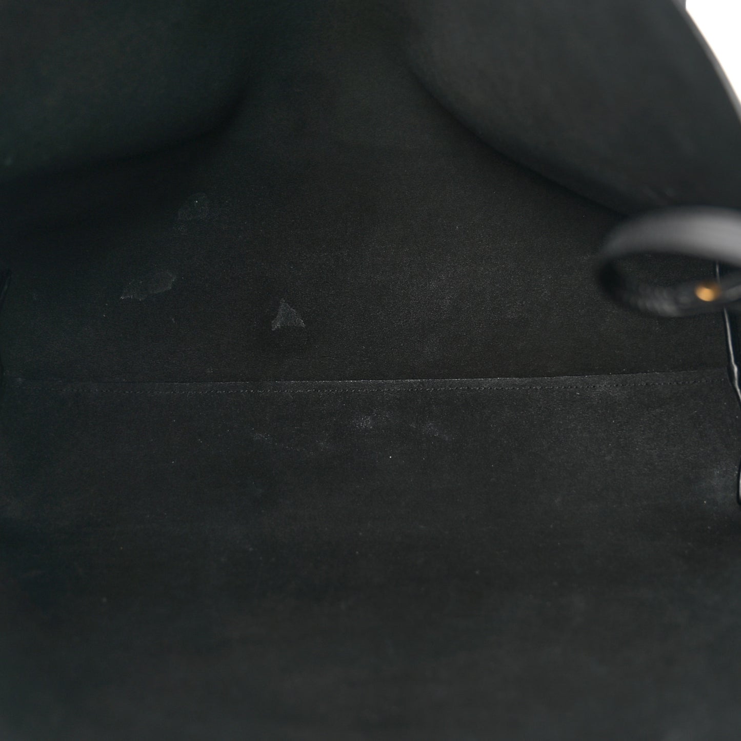 Calfskin Large Shopping Tote Black