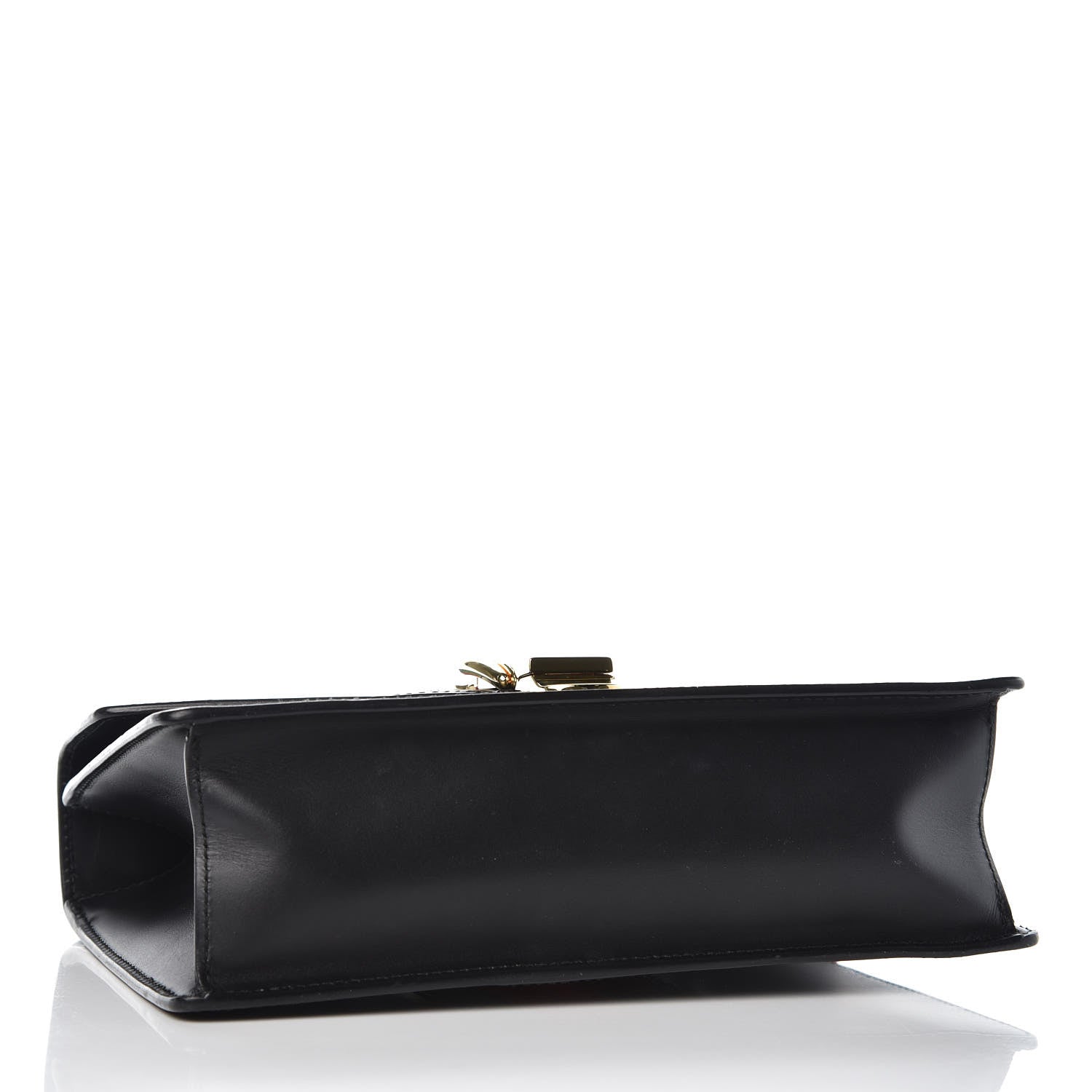 Gucci Calfskin Small Sylvie Shoulder Bag Black 4 of 14