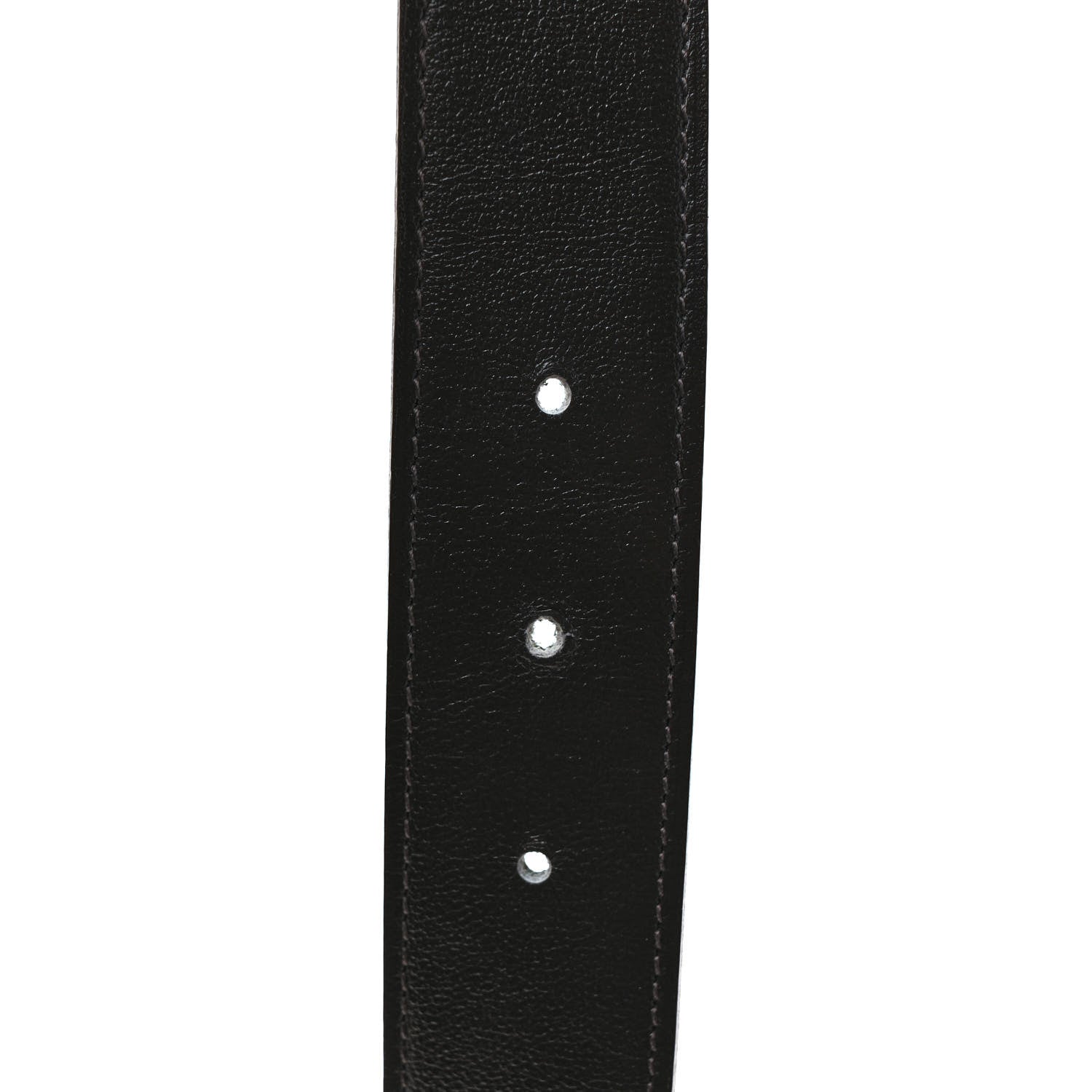 Hermes Box Togo So Black 32mm H Belt 80 32 Black Vert Fonce 4 of 5