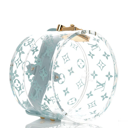Louis Vuitton Transparent Plexiglass Box Scott Blue 3 of 8