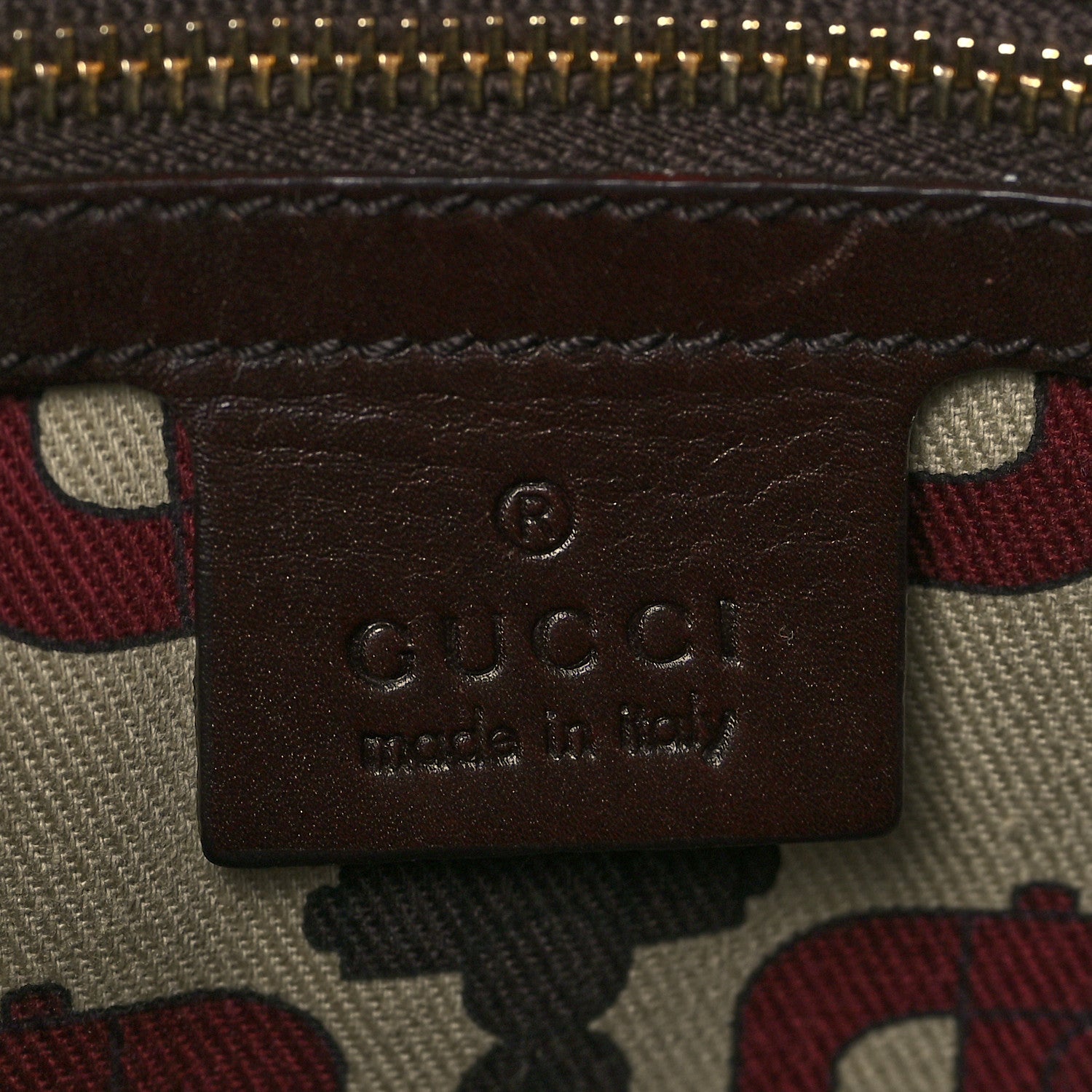 Gucci Guccissima Punch Hobo Dark Brown 5 of 9