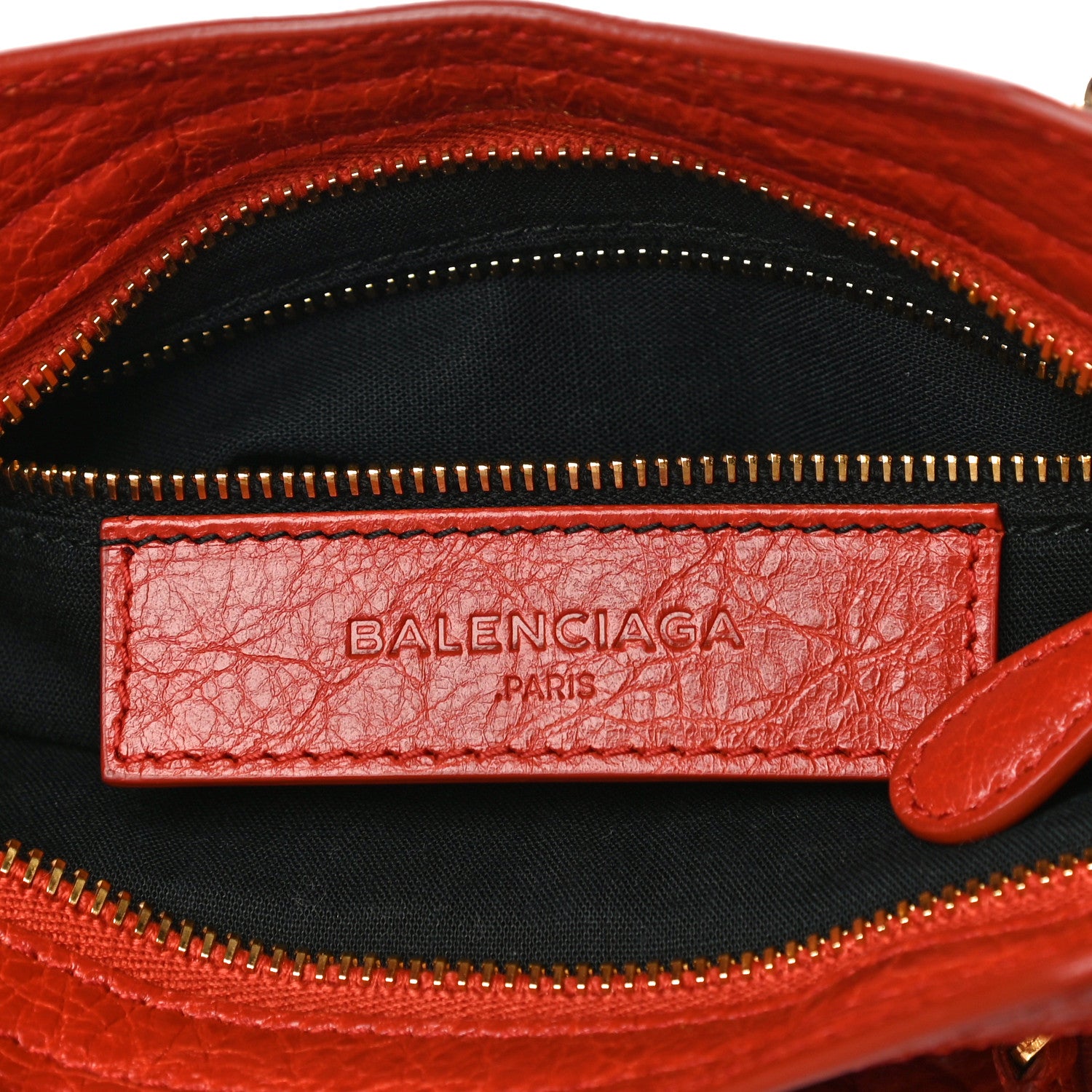 Balenciaga Agneau Giant 12 Gold Hardware Mini City Rouge Ambre 5 of 9