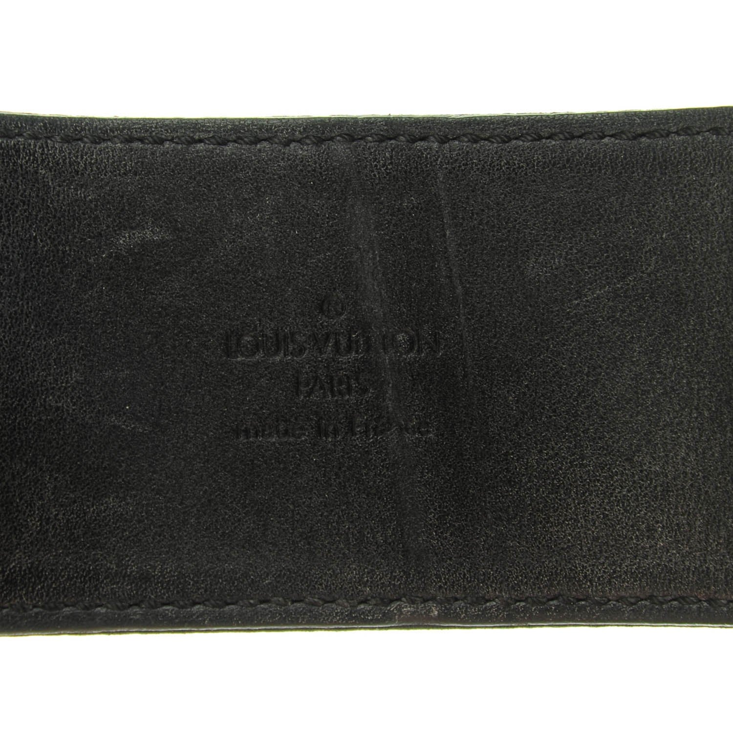 Louis Vuitton Satin Monogram Serrure Cuff Black 5 of 6