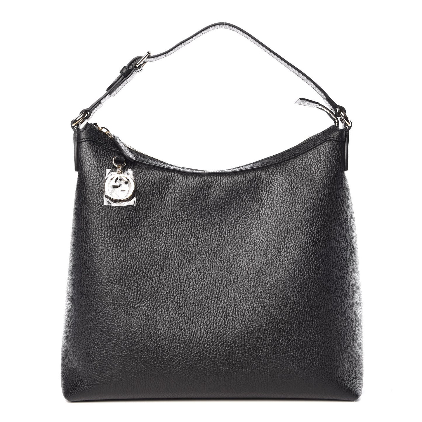 Dollar Calfskin GG Hobo Black