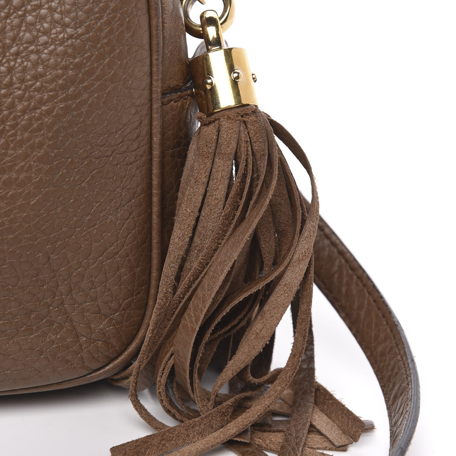 Gucci Cellarius Calfskin Small Soho Disco Bag Acero 16 of 18