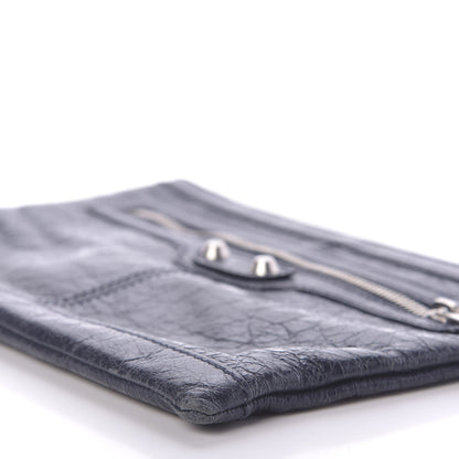 Balenciaga Agneau Arena Classic Hardware Small Clip Bleu Nuit 6 of 8