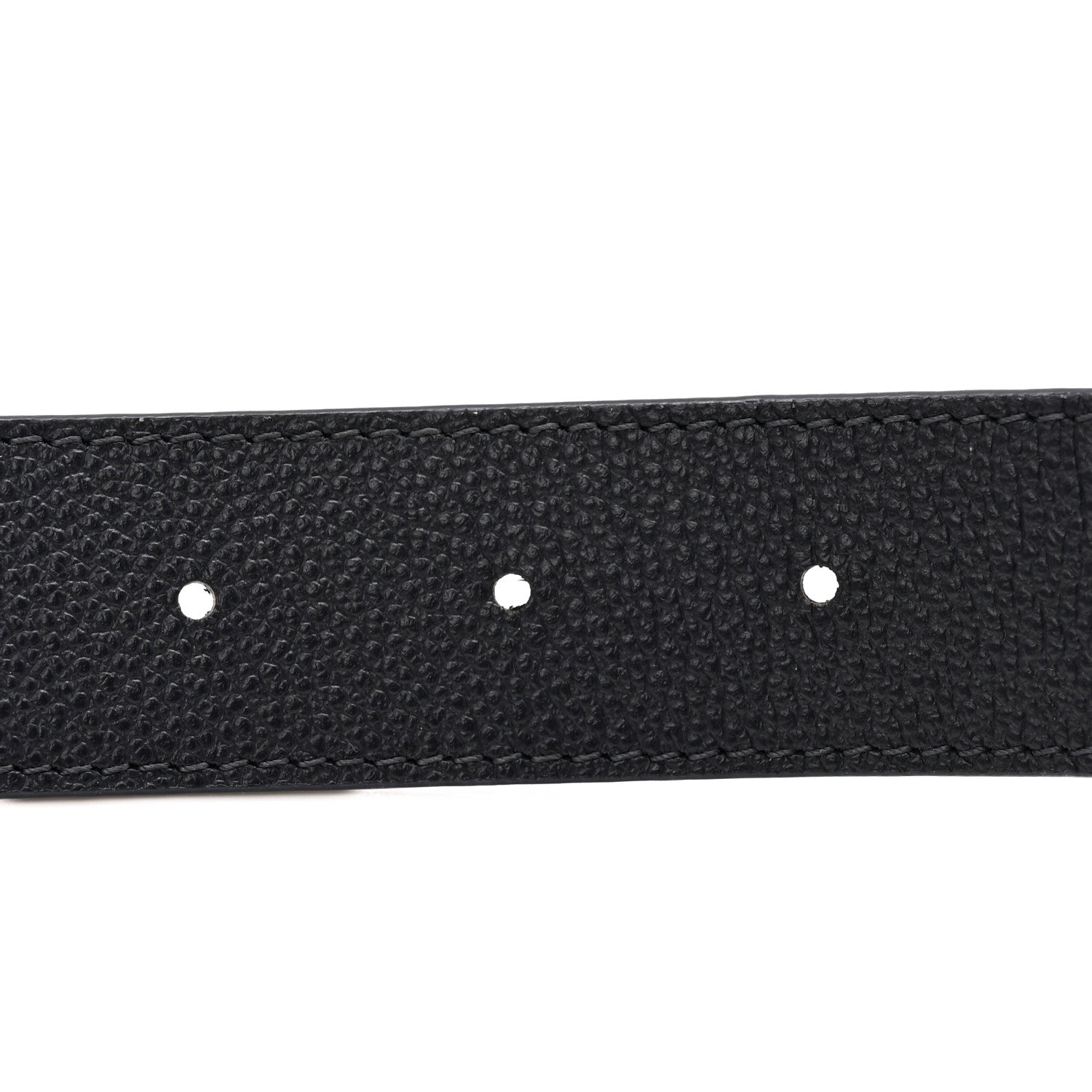 Louis Vuitton Calfskin Monogram 30mm LV Initiales Reversible Belt 80 32 Marine 5 of 7